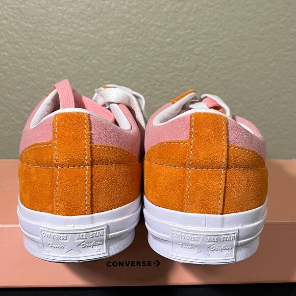 Golf Le Fleur Uno Orange/Pink Converse 10.5 New Golf Wang - Picture 5 of 8